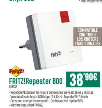 PCBox Fritz!Repeater 600 oferta