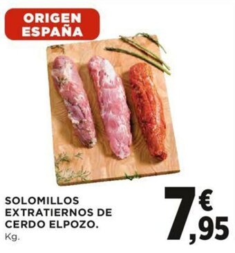 Hipercor Solomillos Extratiernos De Cerdo Elpozo oferta