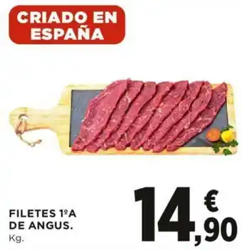 Hipercor Filetes 1 De Angus oferta