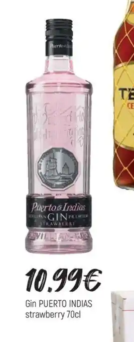 Comerco Cash & Carry Gin PUERTO INDIAS strawberry 70cl oferta