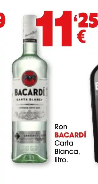 TOP Cash & Carry Ron BACARDÍ Carta Blanca, litro. oferta