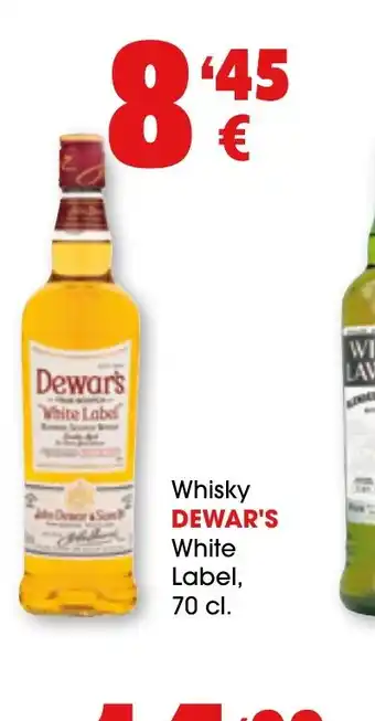 TOP Cash & Carry Whisky DEWAR'S White Label, 70 cl. oferta