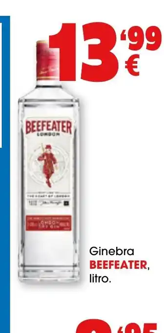 TOP Cash & Carry Ginebra BEEFEATER, litro. oferta