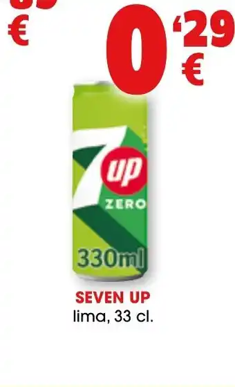 TOP Cash & Carry SEVEN UP lima, 33 cl. oferta
