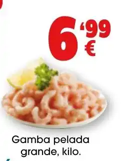 TOP Cash & Carry Gamba pelada grande, kilo. oferta