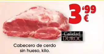 TOP Cash & Carry Cabecero de cerdo sin hueso, kilo. oferta