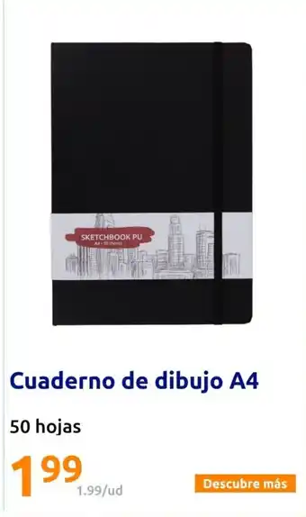 Action Cuaderno de dibujo A4 oferta