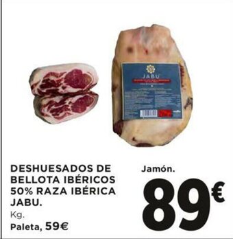 Hipercor Deshuesados De Bellota Ibéricos 50% Raza Ibérica Jabu oferta