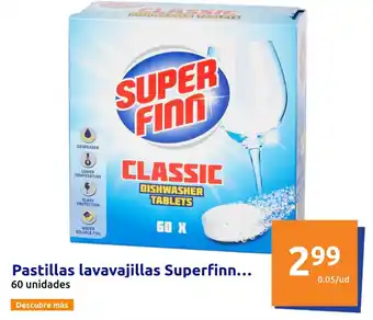 Action Pastillas lavavajillas Superfinn... oferta