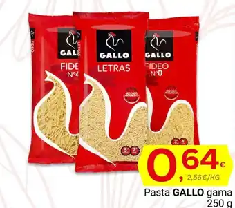 Supermercados Dani Pasta GALLO gama oferta