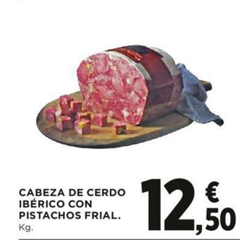 Hipercor Cabeza De Cerdo Ibérico Con Pistachos Frial oferta