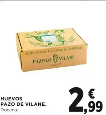 Hipercor Huevos Pazo De Vilane oferta