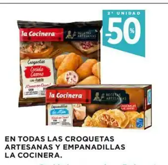 Hipercor En Todas Las Croquetas Artesanas Y Empanadillas La Cocinera oferta