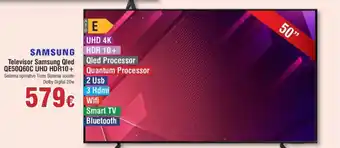 FROIZ Televisor Samsung Qled QE50Q60C UHD HDR10+ oferta