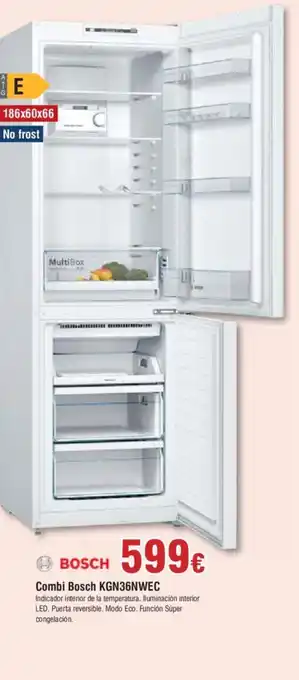 FROIZ Combi Bosch KGN36NWEC oferta