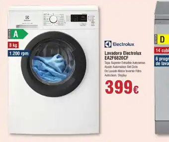 Froiz Lavadora Electrolux EA2F6820CF oferta