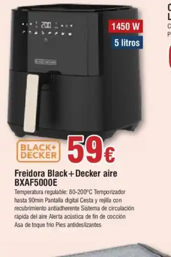 FROIZ Freidora Black+Decker aire BXAF5000E oferta