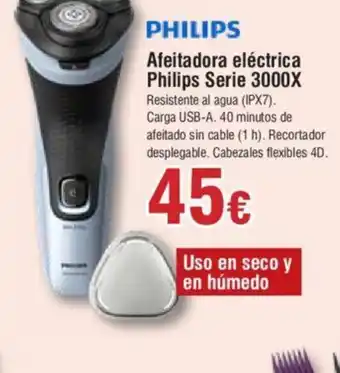 FROIZ Afeitadora eléctrica Philips Serie 3000X oferta