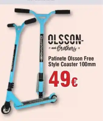 Froiz Patinete Olsson Free Style Coaster 100mm oferta