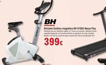 FROIZ Bicicleta Estática magnética BH H1055 Nexus Plus oferta