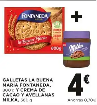 Hipercor Galletas La Buena María Fontaneda, 800g oferta
