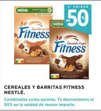Hipercor Fitness Cereales Y Barritas Nestlé oferta