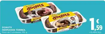 Hipercor Donuts Hermanos Torres 152g oferta