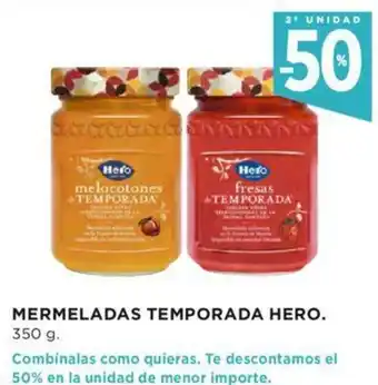 Hipercor Mermeladas Temporasa Hero 350g oferta
