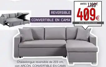 Atrapamuebles SOFA CHAISELONGE oferta