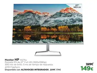El Corte Inglés Monitor HP M27fw oferta