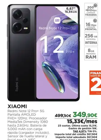 El Corte Inglés XIAOMI oferta