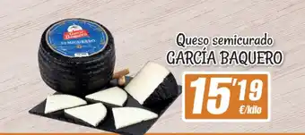 SPAR Fragadis Queso semicurado GARCÍA BAQUERO oferta