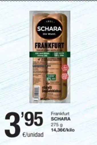 SPAR Fragadis Frankfurt SCHARA 275 g oferta