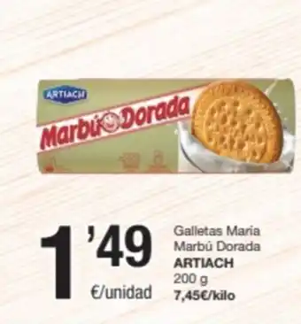 SPAR Fragadis Galletas Maria Marbu Dorada ARTIACH oferta