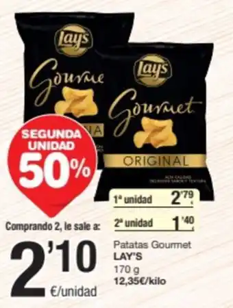 SPAR Fragadis Patatas Gourmet LAY'S oferta