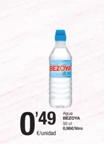 SPAR Fragadis Agua BEZOYA 50 cl oferta