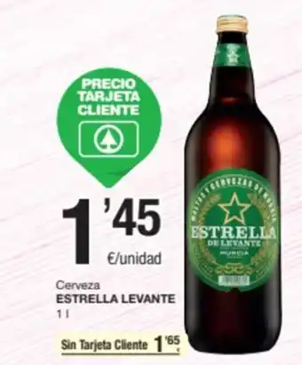 SPAR Fragadis Cerveza ESTRELLA LEVANTE oferta