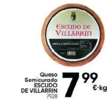 Family Cash Queso Semicurado ESCUDO DE VILLARRIN 7928 oferta