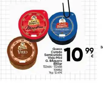 Family Cash Queso Curado Semicurado Viejo Mini G. BAquero 880gr 132464-132466 oferta