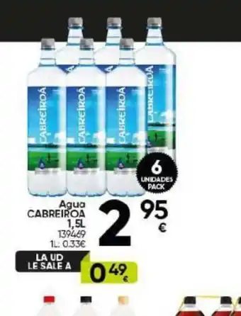 Family Cash Agua CABREIROA oferta