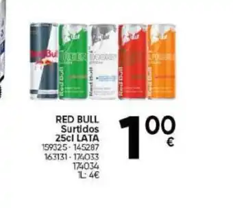 Family Cash RED BULL Surtidos 25cl LATA oferta