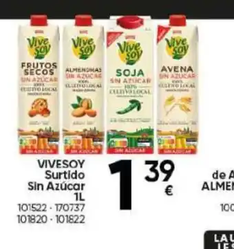 Family Cash VIVESOY Surtido Sin Azúcar oferta