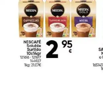 Family Cash NESCAFÉ Soluble Surtido 10x14gr oferta