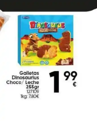 Galletas Dinosaurius Choco/Leche