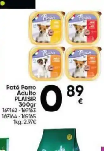 Family Cash Paté Perro Adulto PLAISIR 300gr oferta