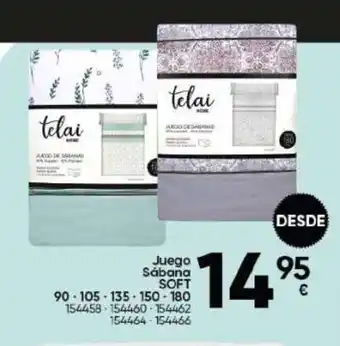 Family Cash Juego Sábana SOFT oferta