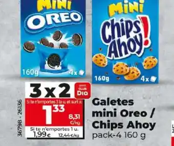 Dia mini Oreo/ Galetes oferta