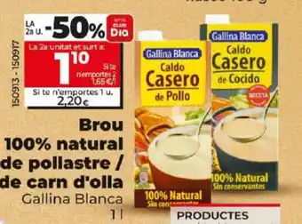 Dia Brou 100% natural de pollastre / oferta