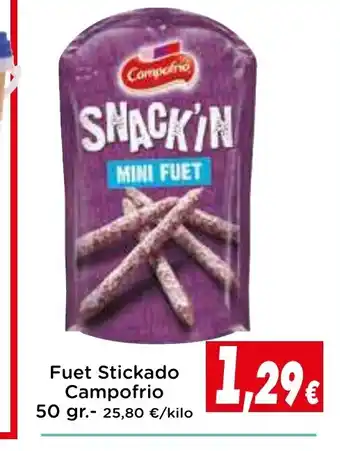 Proxi Fuet Stickado Campofrio oferta