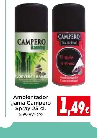 Proxi Ambientador gama Campero Spray 25 cl. oferta